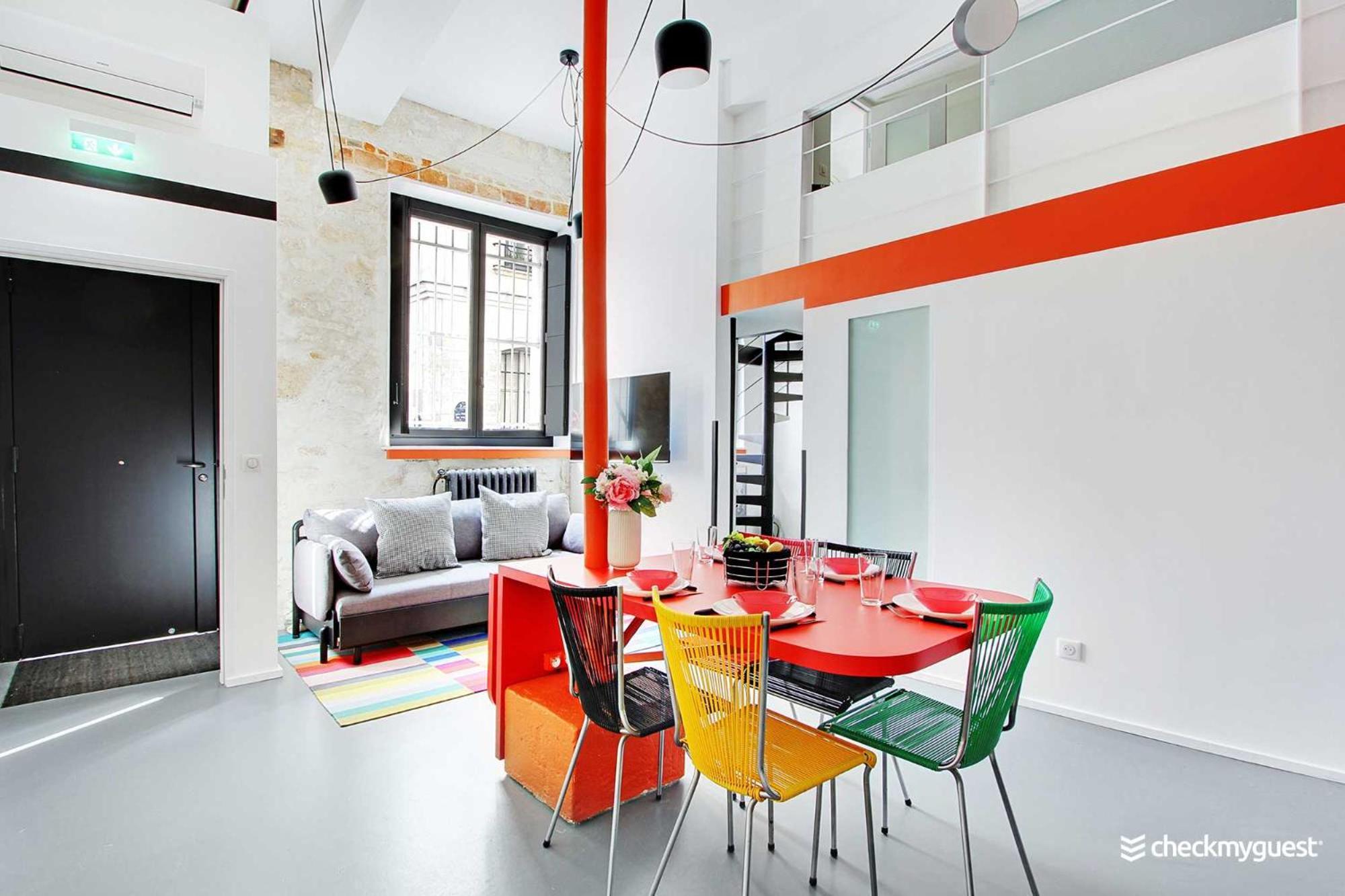 Authentic Apartment - 2Br-6P - Le Marais Paris Eksteriør billede
